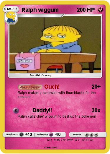 Pokemon Ralph wiggum