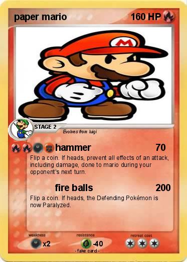 Pokemon paper mario