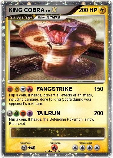 Pokemon KING COBRA