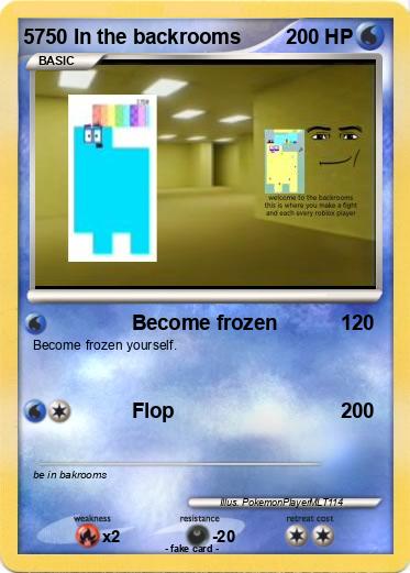 Pokemon 5750 In the backrooms