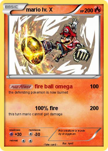 Pokemon mario lv. X