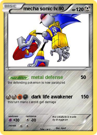 Pokemon mecha sonic lv.90