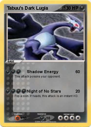 Pokemon Tabuu's Dark Lugia