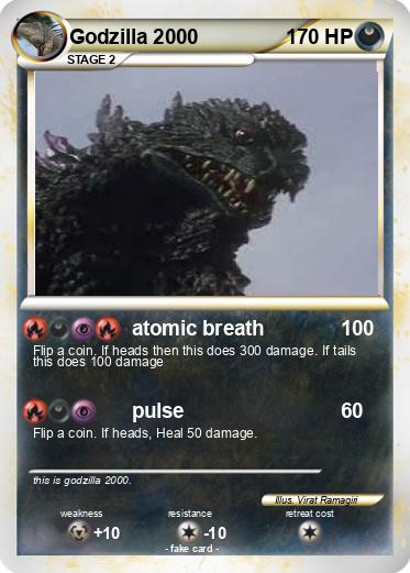 Pokemon Godzilla 2000