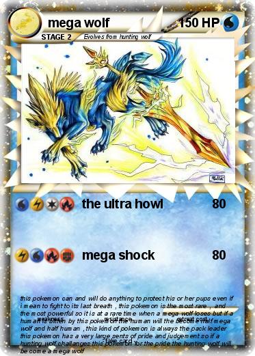 Pokemon mega wolf