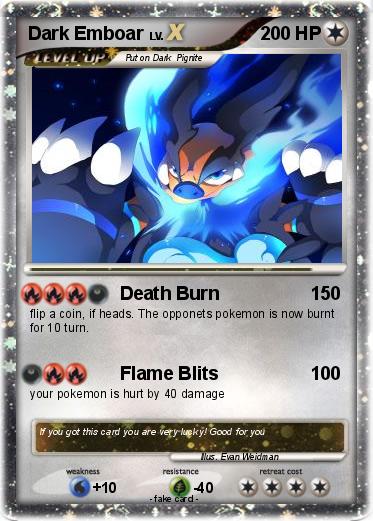 Pokemon Dark Emboar