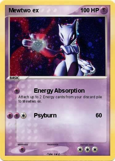 Pokemon Mewtwo ex