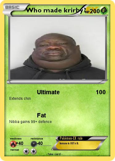 Pokemon Who made krirby?