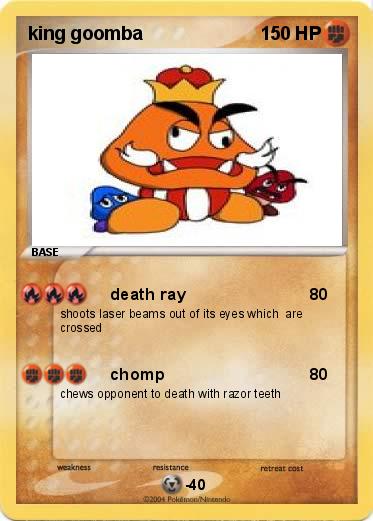 Pokemon king goomba