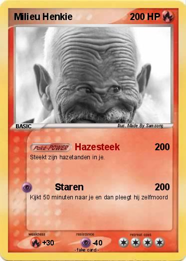 Pokemon Milieu Henkie