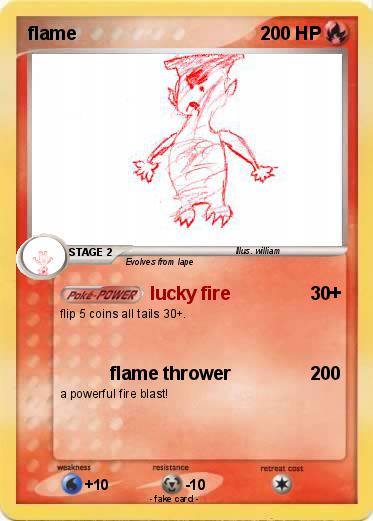 Pokemon flame