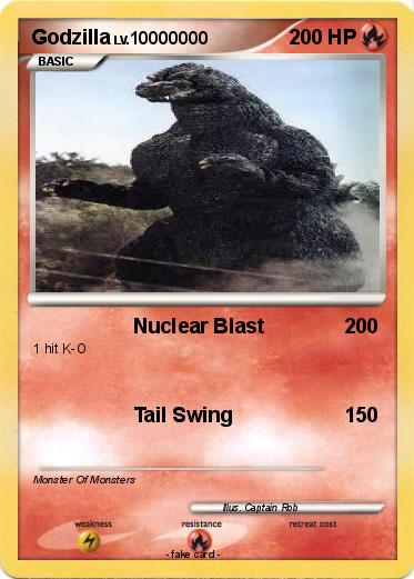 Pokemon Godzilla