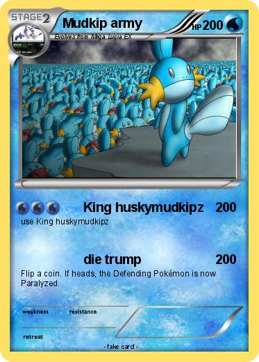 Pokemon Mudkip army