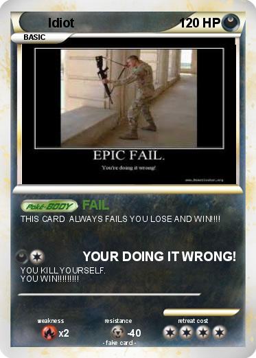 Pokemon Idiot