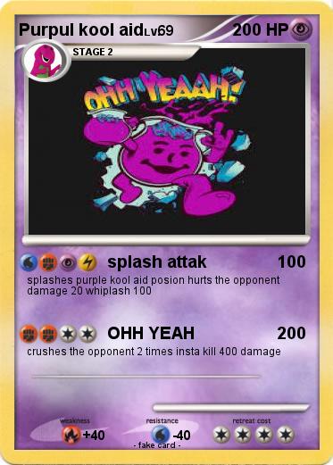 Pokemon Purpul kool aid