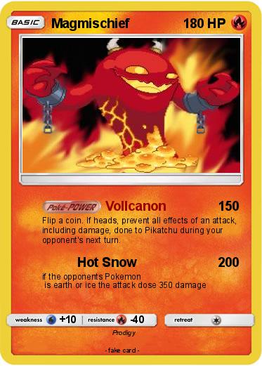 Pokemon Magmischief