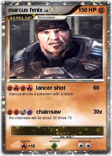 Pokemon marcus fenix