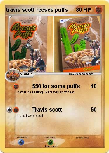 Pokemon travis scott reeses puffs