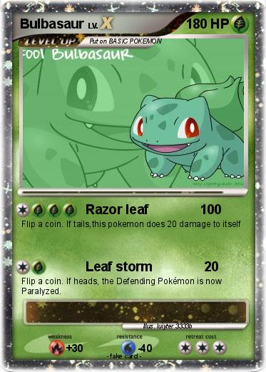Pokemon Bulbasaur