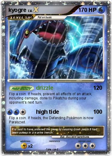 Pokemon kyogre