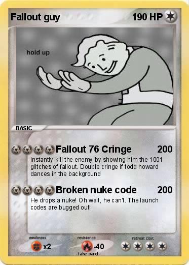 Pokemon Fallout guy