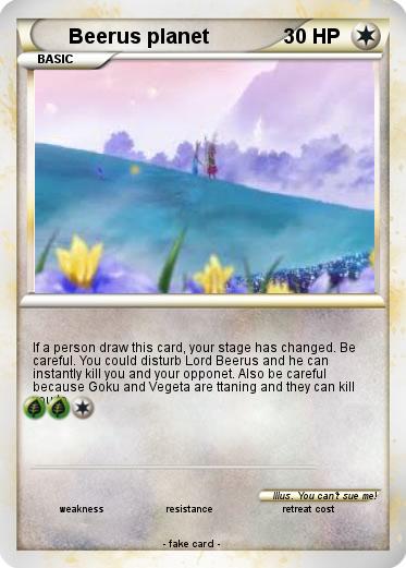 Pokemon Beerus planet