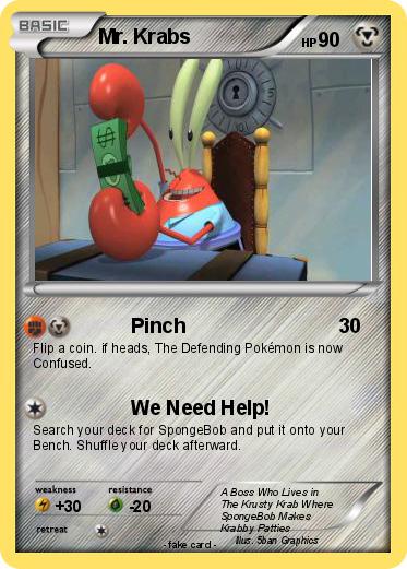 Pokemon Mr. Krabs