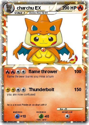Pokemon charchu EX
