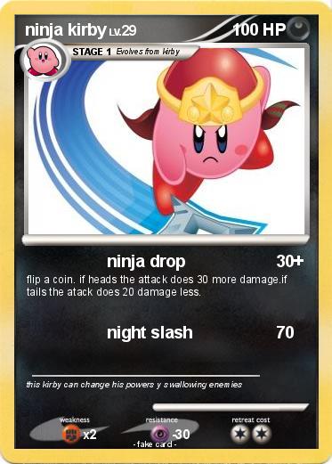 Pokemon ninja kirby