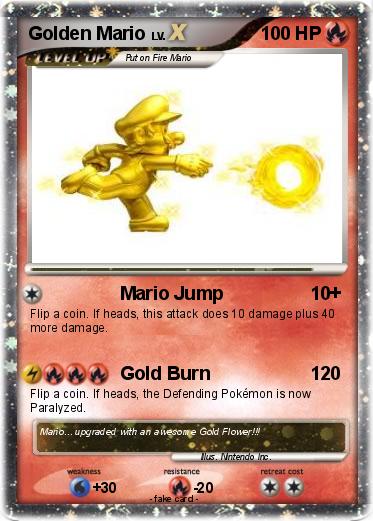 Pokemon Golden Mario