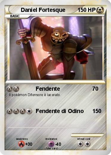 Pokemon Daniel Fortesque