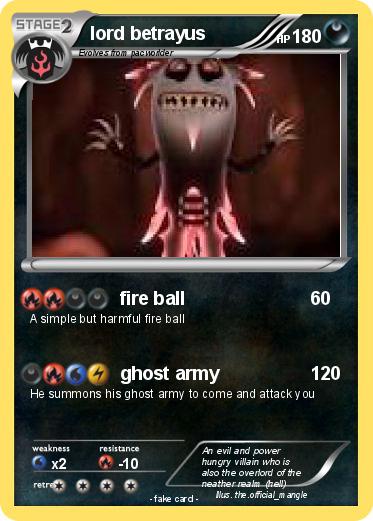 Pokemon lord betrayus