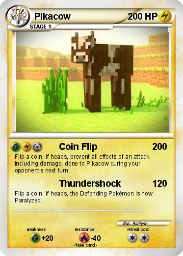 Pokemon Pikacow
