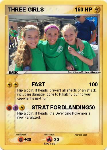 Pokemon THREE GIRLS