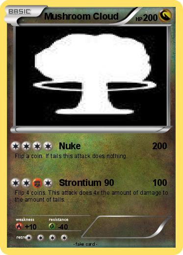 Pokemon Mushroom Cloud