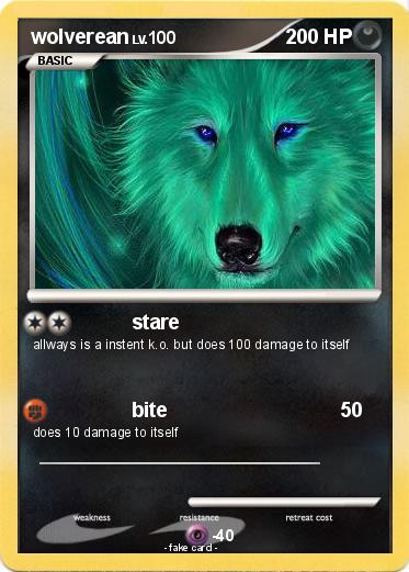 Pokemon wolverean
