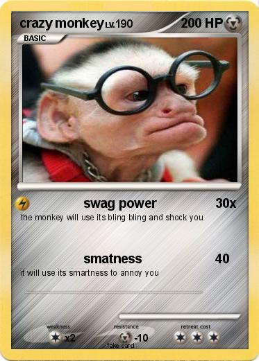 Pokemon crazy monkey