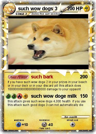 Pokemon such wow dogs 3