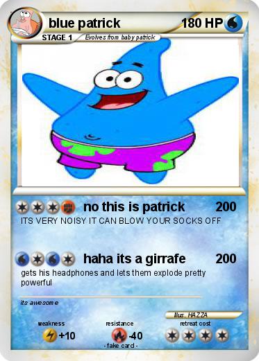 Pokemon blue patrick