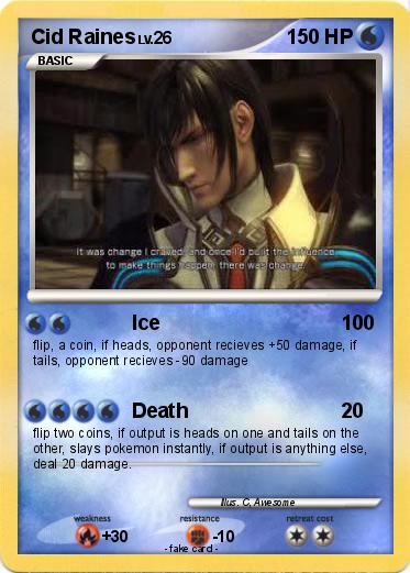 Pokemon Cid Raines