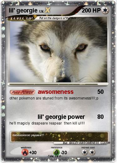 Pokemon lil' georgie