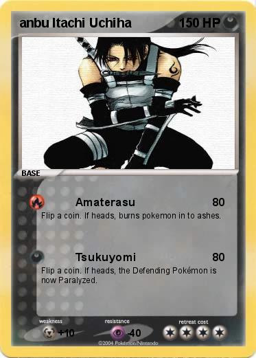Pokemon anbu Itachi Uchiha