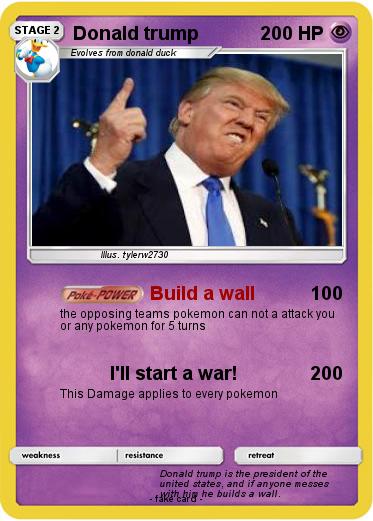 Pokemon Donald trump