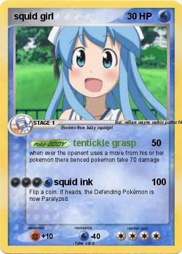 Pokemon squid girl