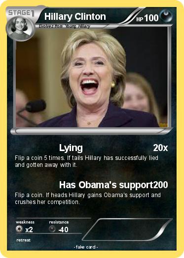 Pokemon Hillary Clinton