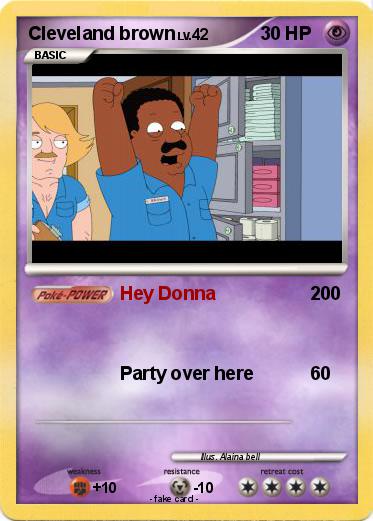 Pokemon Cleveland brown