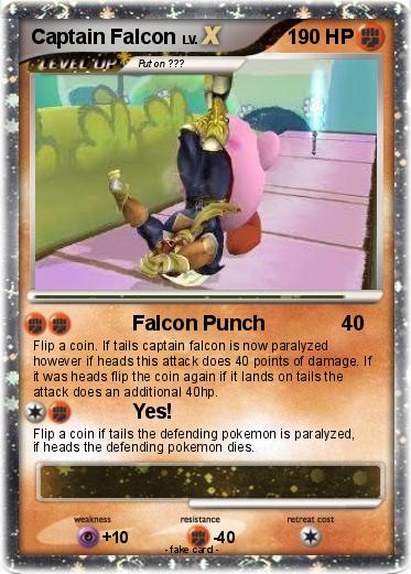 Pokemon Captain Falcon