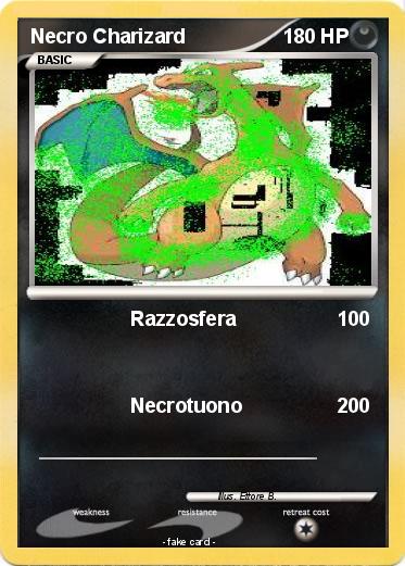 Pokemon Necro Charizard