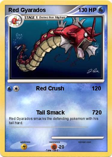 Pokemon Red Gyarados
