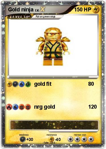 Pokemon Gold ninja